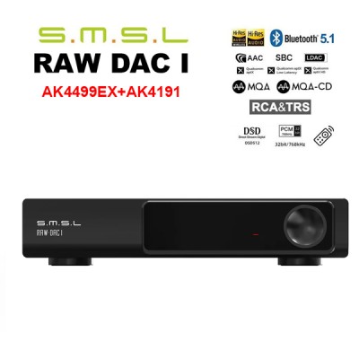 DAC SMSL RAW DAC1 - Chip AK4191+AK4499EX