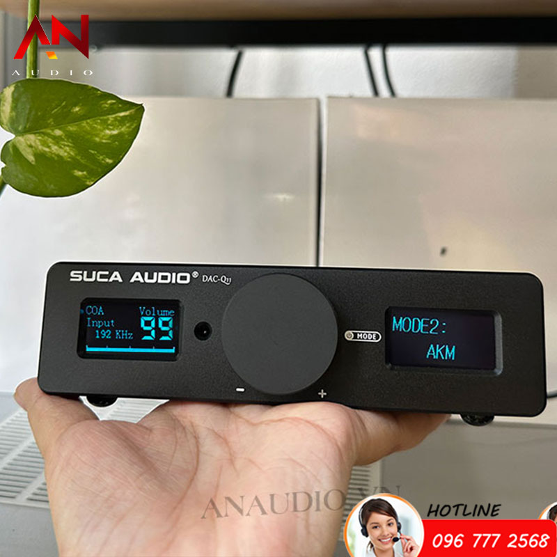 Bộ Giải mã DAC SUCA AUDIDO Q11- Trải Nghiệm Sự khác biệt giữa chip ESS và AKM