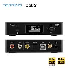 Topping D50S - DAC nghe nhạc Lossless Bluetooth 5.0, Giải Mã 32bit/784Khz