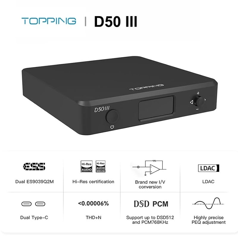 DAC TOPPING D50III