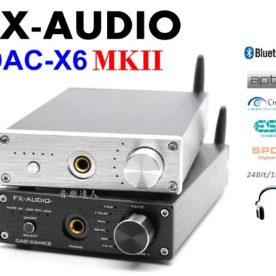 Bộ giải mã X6 MK2 - DAC cải tiến cho phép kết nối Bluetooth 5.0