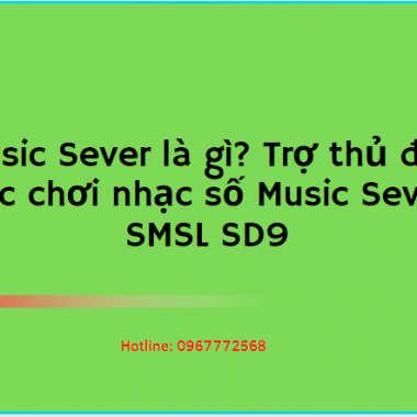Music Sever là gì? Trợ thủ đắc lực chơi nhạc số Music Sever SMSL SD9
