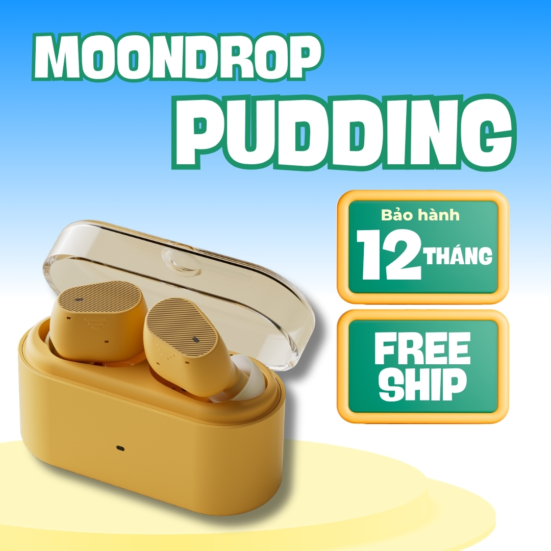 Tai nghe True Wireless Moondrop Pudding