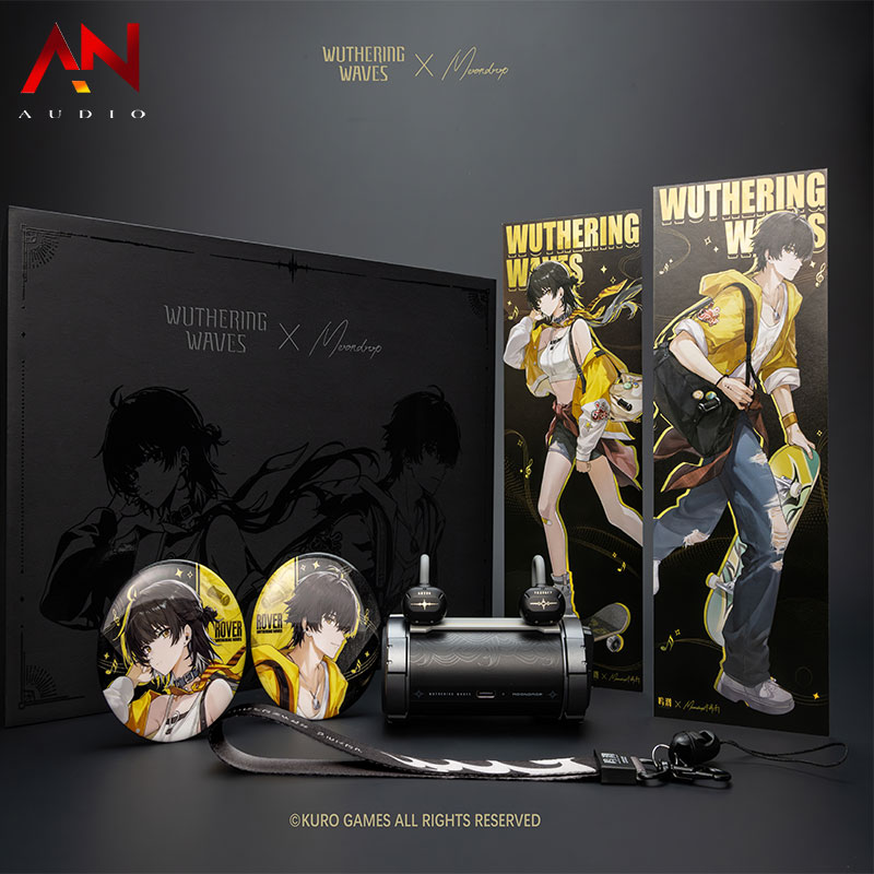 Wuthering Waves x Moondrop – U.C.T.S Dual-Driver OWS Clip-On Bluetooth Earphone